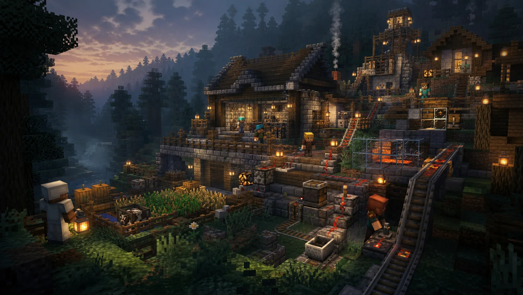 Minecraft Create Guide: Minecraft Gaming Night