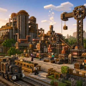 Modded Minecraft Industrie und Technik auf einem Frontline Gameserver